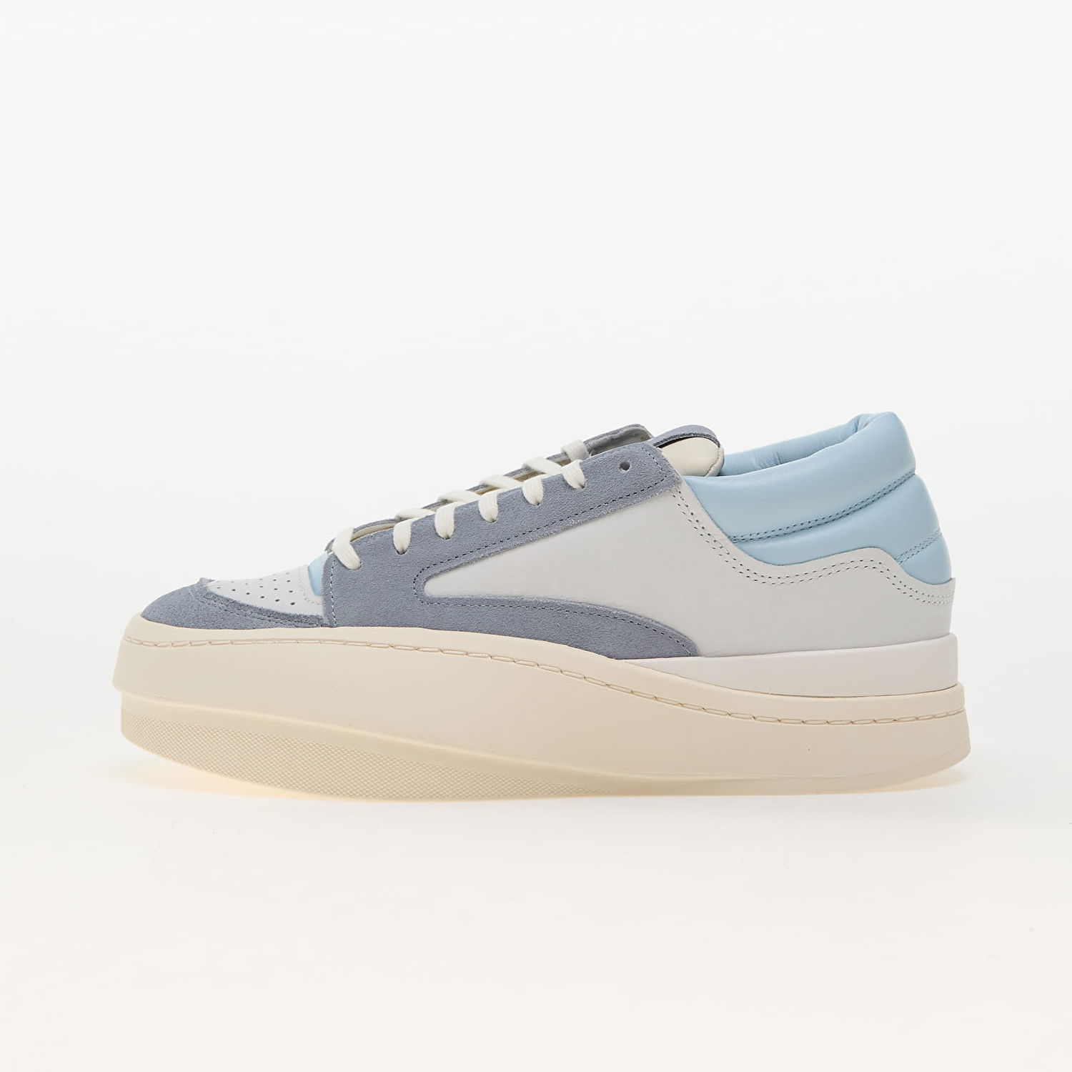 Кецове и обувки Y-3 Centennial Low Off White/ Light Grey/ Crew White Бяло | IG4080, 0