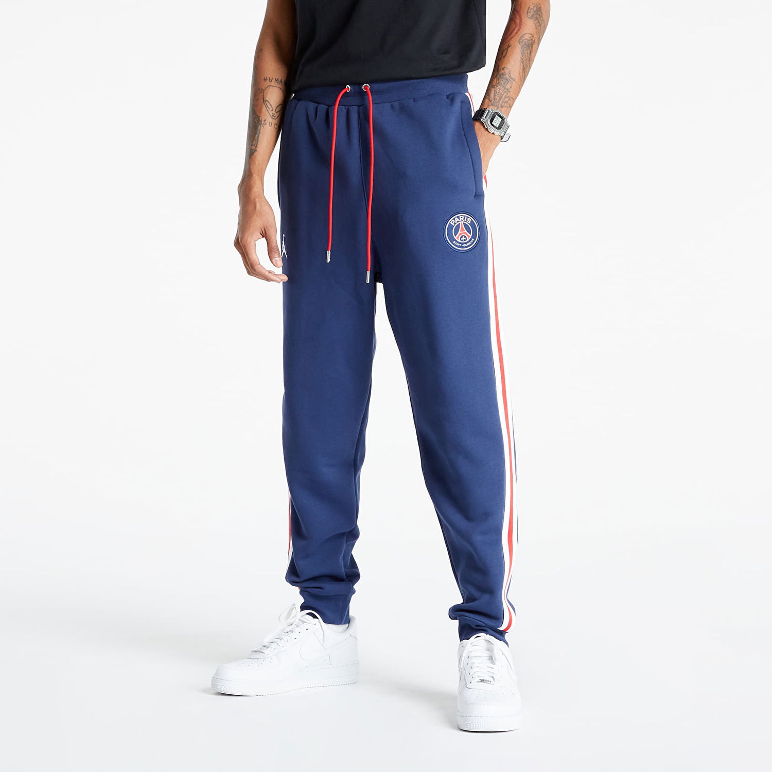 Панталони и дънки Jordan Paris Saint-Germain Fleece Pants Тъмно синьо | DB6502-410, 0