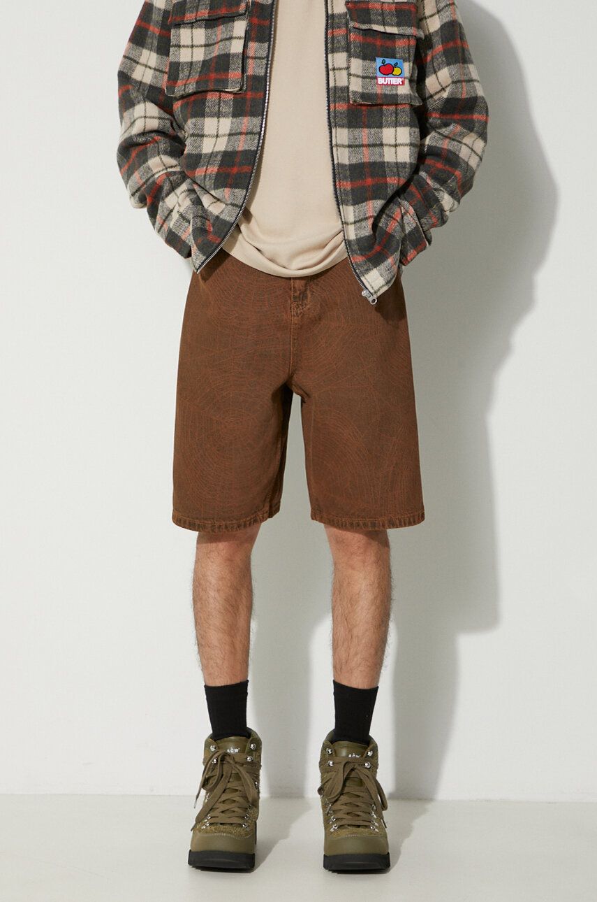 Къси панталони Butter Goods Web Denim Shorts Кафяво | BGQ3234801, 1