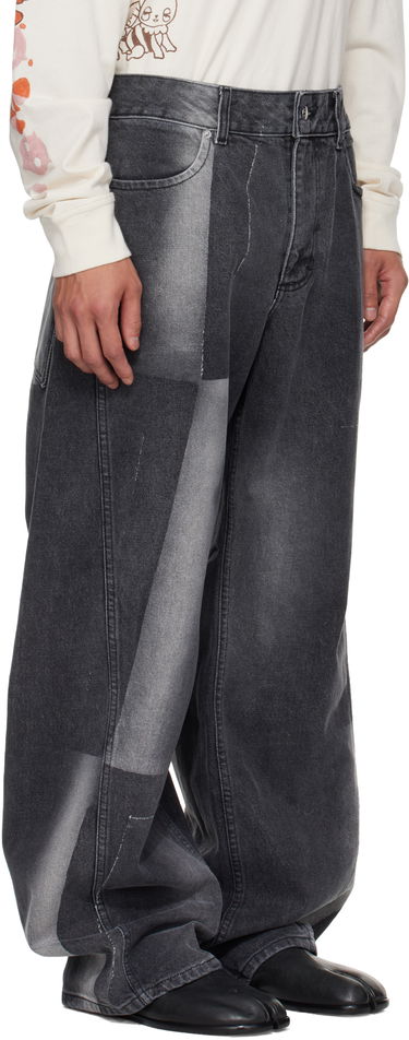 Дънки Eckhaus Latta Eckhaus Latta Bend Jeans Черно | 1225-EL-PF25-SF, 1
