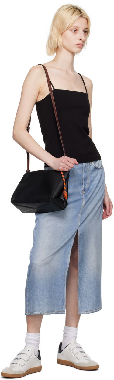 Потник rag & bone Rag & Bone Irina Tank Top Черно | WAC23PT016LC16, 3
