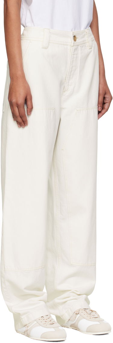 Карго панталони A.P.C. A.P.C. Gustav Carpenter Pants Бяло | COGZV-M08484, 1