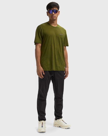 Тениска Patagonia Capilene Cool Merino Blend Graphic T-Shirt Зелено | 44590-FZPN, 1