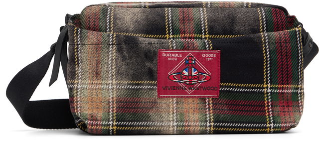 Plaid Jude E/W Crossbody Bag