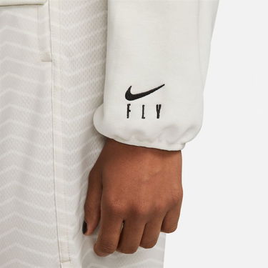 Суитчър Nike Dri-FIT Swoosh Fly 1/4 Zip Basketball Sweatshirt Бяло | DX0561-133, 2