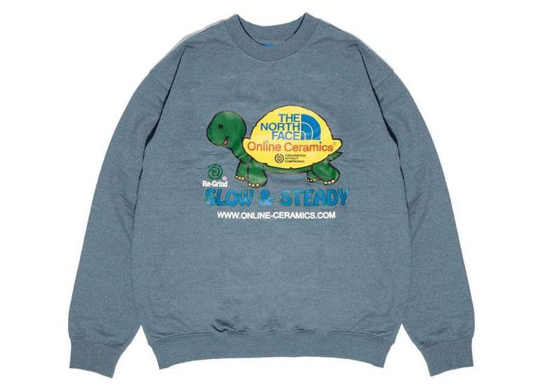 Суитчър The North Face x Online Ceramics Regrind Тюркоазено | TNF-234