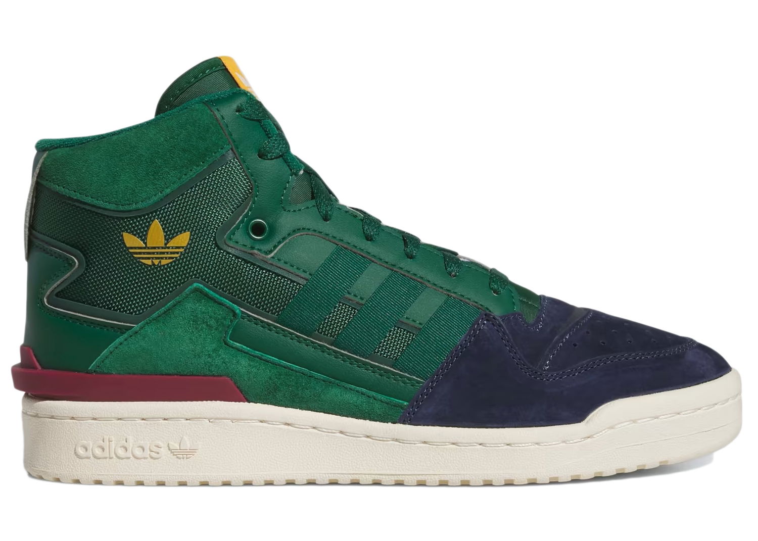 Кецове и обувки adidas Originals adidas Forum Mid Inside Out Dark Green Navy Зелено | FZ6278, 0