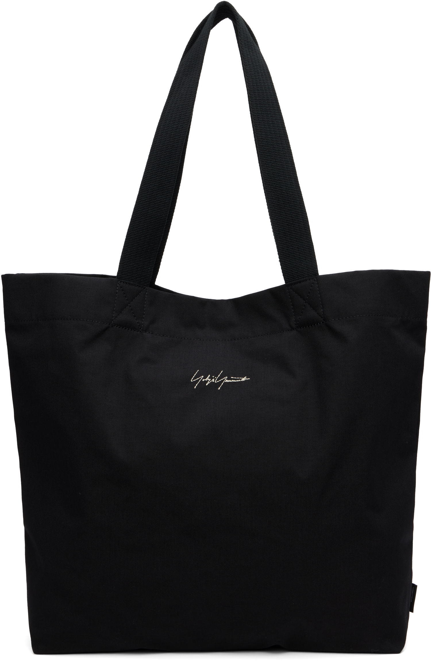 Голяма пазарска чанта Yohji Yamamoto Y-3 KURO Canvas Tote Bag Черно | JZ0916, 0
