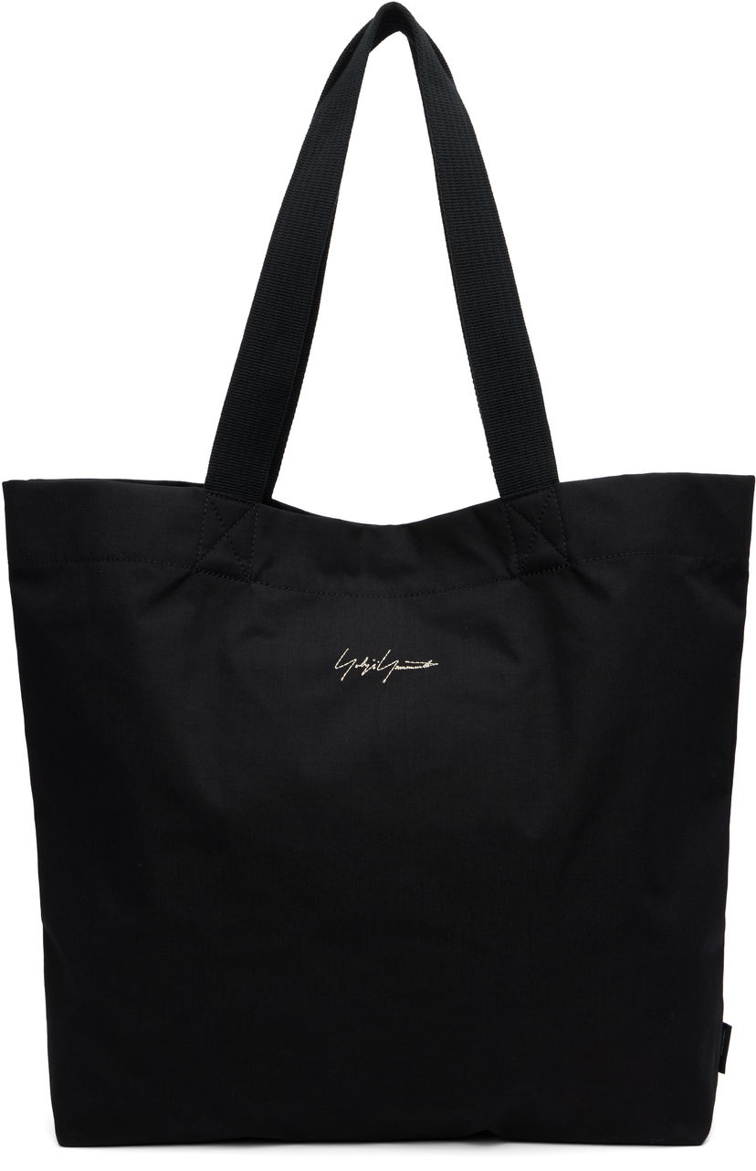 Голяма пазарска чанта Yohji Yamamoto Y-3 KURO Canvas Tote Bag Черно | JZ0916