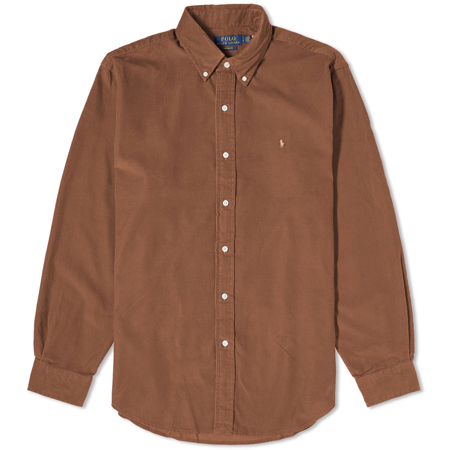 Риза Polo by Ralph Lauren Corduroy Button Down Shirt Кафяво | 710853123010, 0