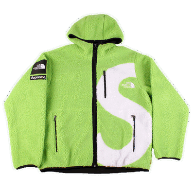 Яке Supreme The North Face x S Logo Hooded Fleece Jacket Зелено | FW20J24 LIME, 0