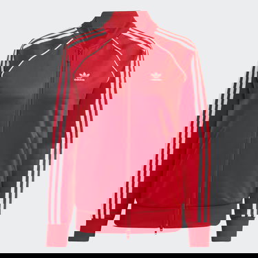 Яке бомбър adidas Originals Adicolor Classics SST Track Jacket Червено | IB5913, 4