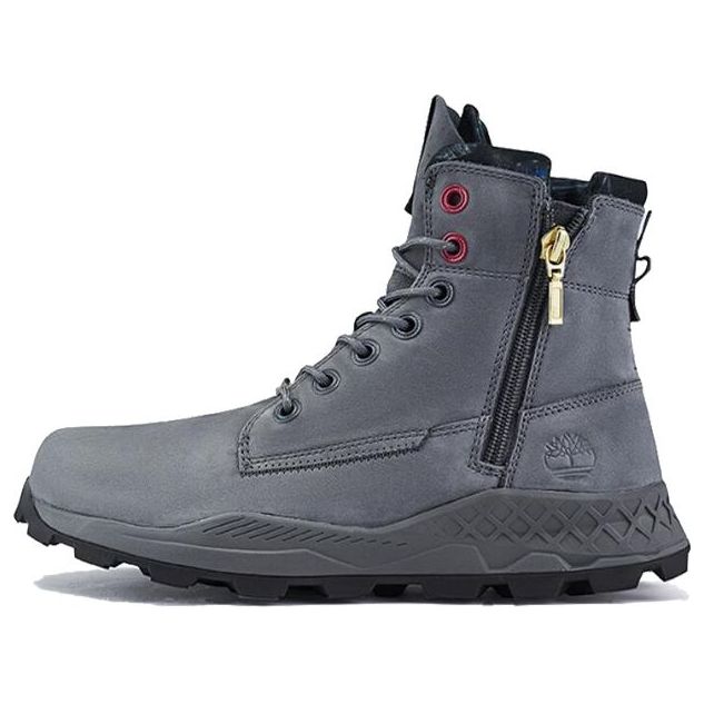 Кецове и обувки Timberland Brooklyn Side Zip Boots Сиво | A41AW, 0