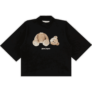 Тениска Palm Angels Bear Cropped Tee Черно | PWAA020C99JER0011060, 0