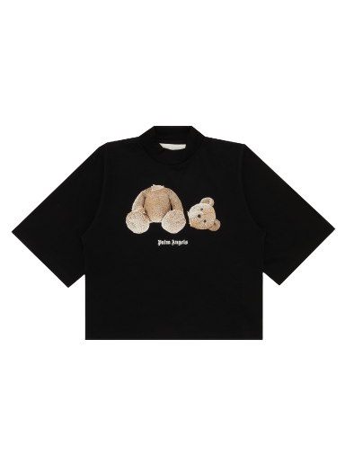 Тениска Palm Angels Bear Cropped Tee Черно | PWAA020C99JER0011060