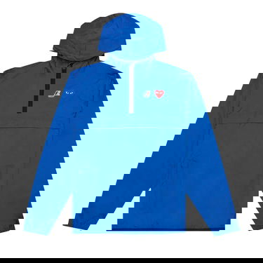 Ветровка Comme des Garçons PLAY x K-Way Half Zip Hooded Jacket Синьо | AZ J502 051 2, 1
