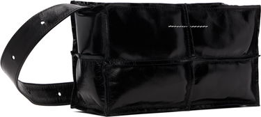 Чанта през рамо Maison Margiela MM6 Maison Margiela Mini Wrinkled Leather Bag Черно | SB5WD0031 P8490, 4