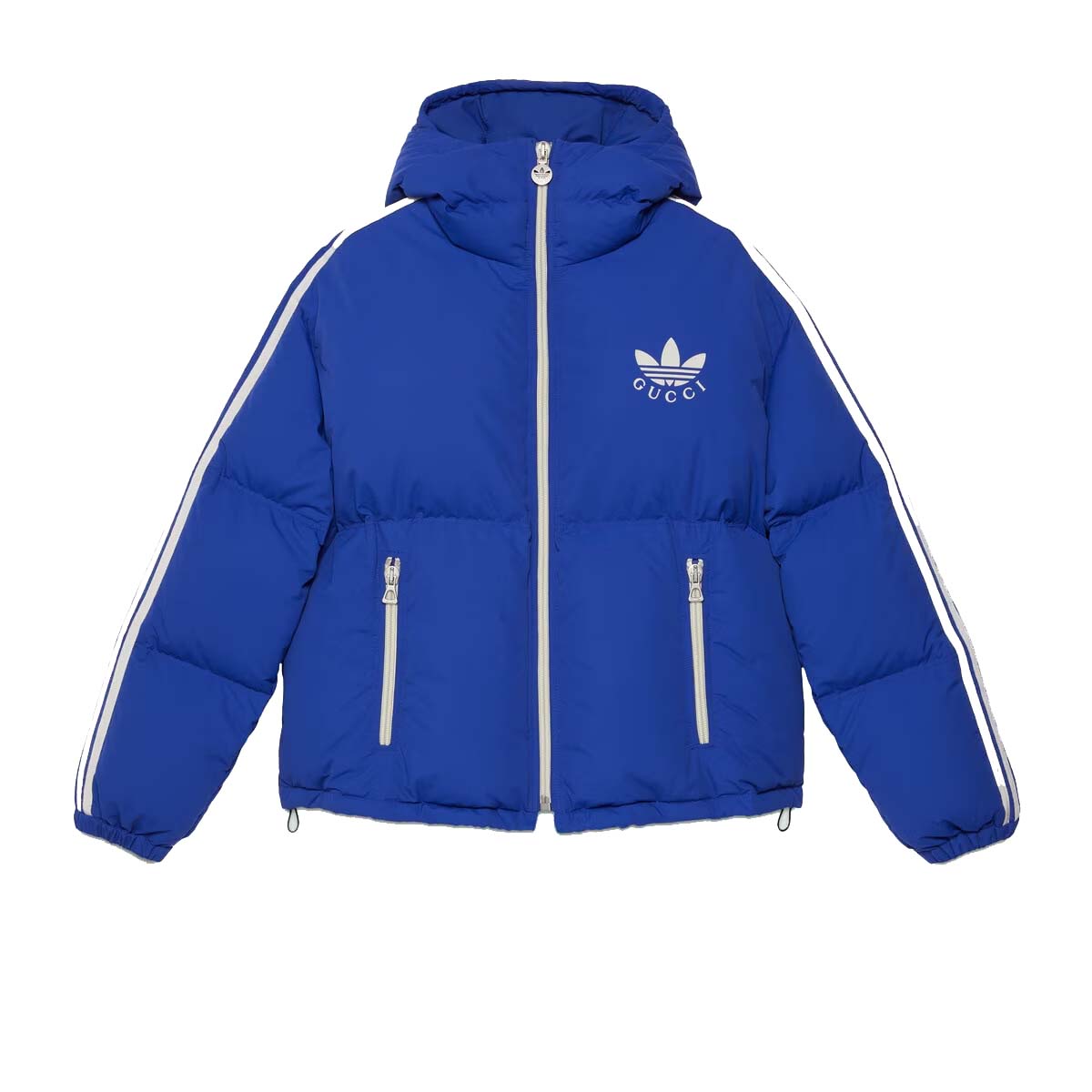 Пухо яке Gucci adidas x Nylon Down Jacket Blue Синьо | ‎713718 ZALC7 4309, 0