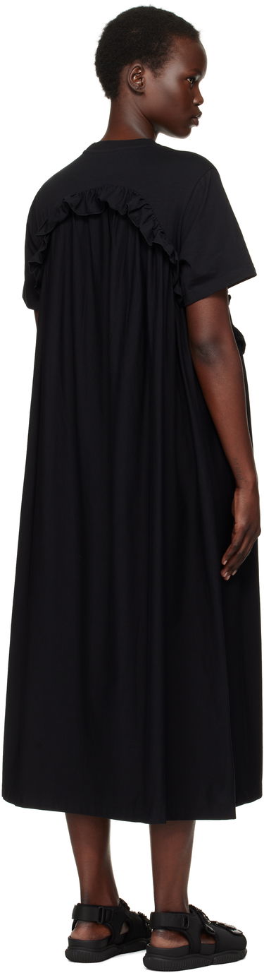 Pокля Cecilie Bahnsen Cecilie Bahnsen Alaine Ruffle Midi Dress Черно | 4.24RTW10001 ALAINE DRESS, 2