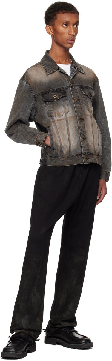 Яке We11done We11done Washed Denim Jacket Сиво | WD-DJ3-24-315-U-BK, 3