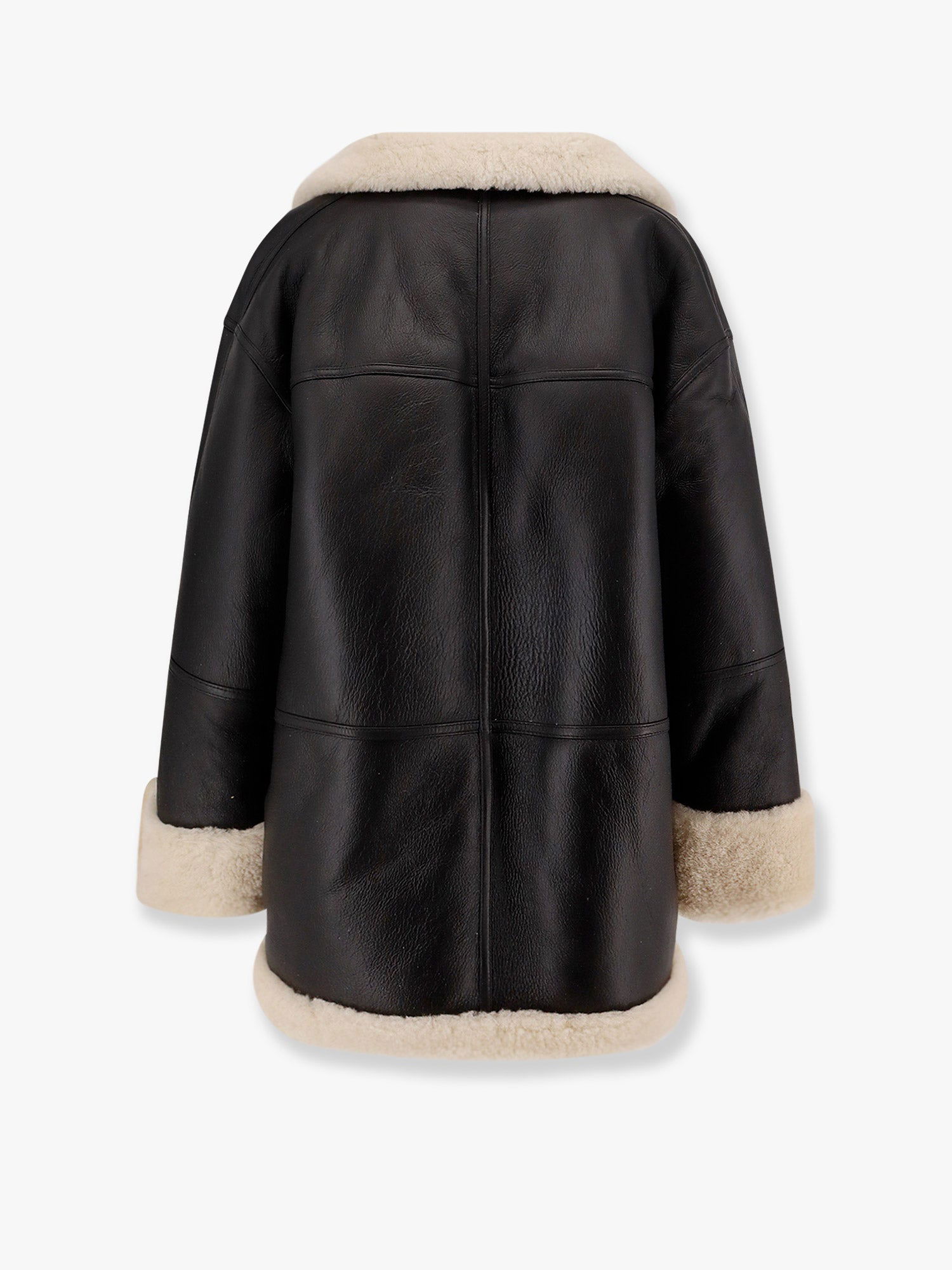 Яке бомбър TOTEME Suede and Shearling Jacket by Toteme Черно | 214122606913, 1