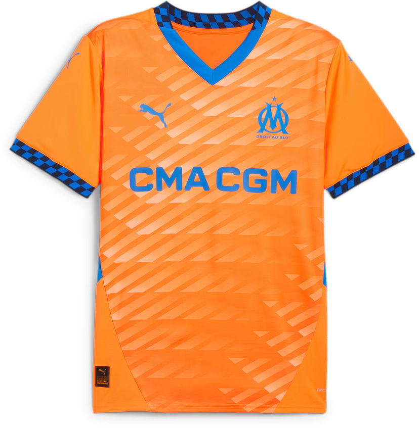 Фланелка Puma Olympique Marseille 3rd Jersey Replica 2024/25 Оранжево
 | 775300-03