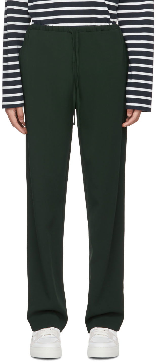 Панталони AMI SSENSE x Trousers Зелено | SPEUTR200.478.610, 0