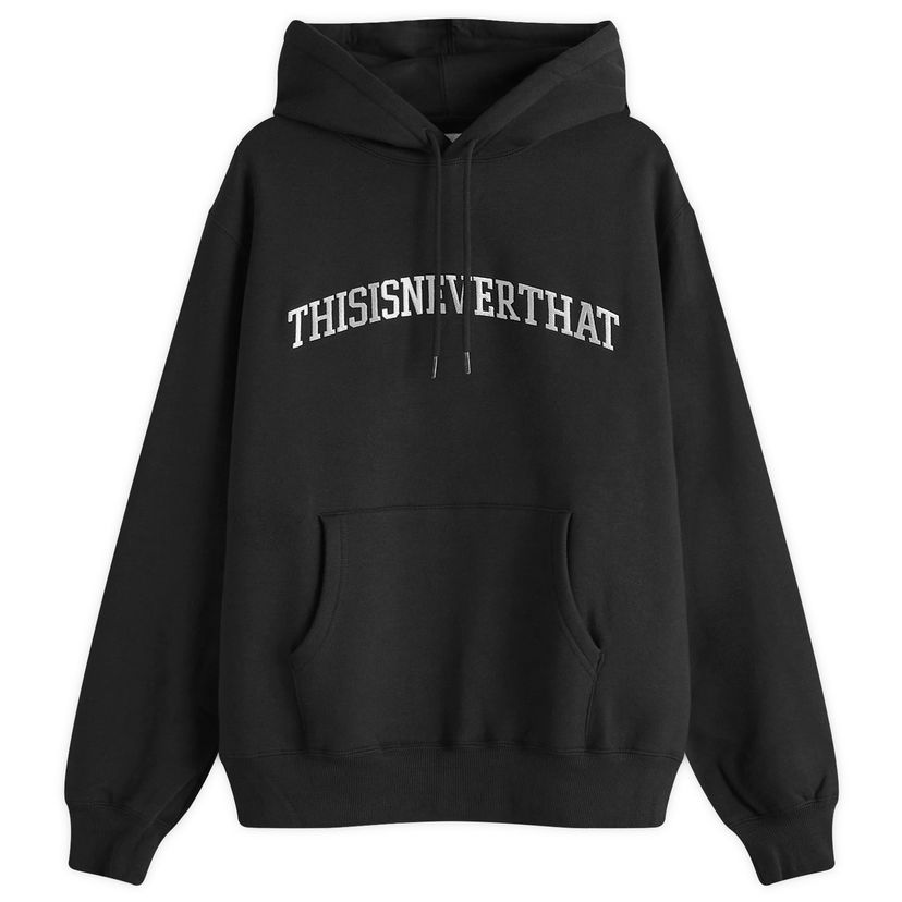 Суитчър thisisneverthat Sweatshirt Arch-Logo Hoody Черно | TN243TSWHO03-BLK