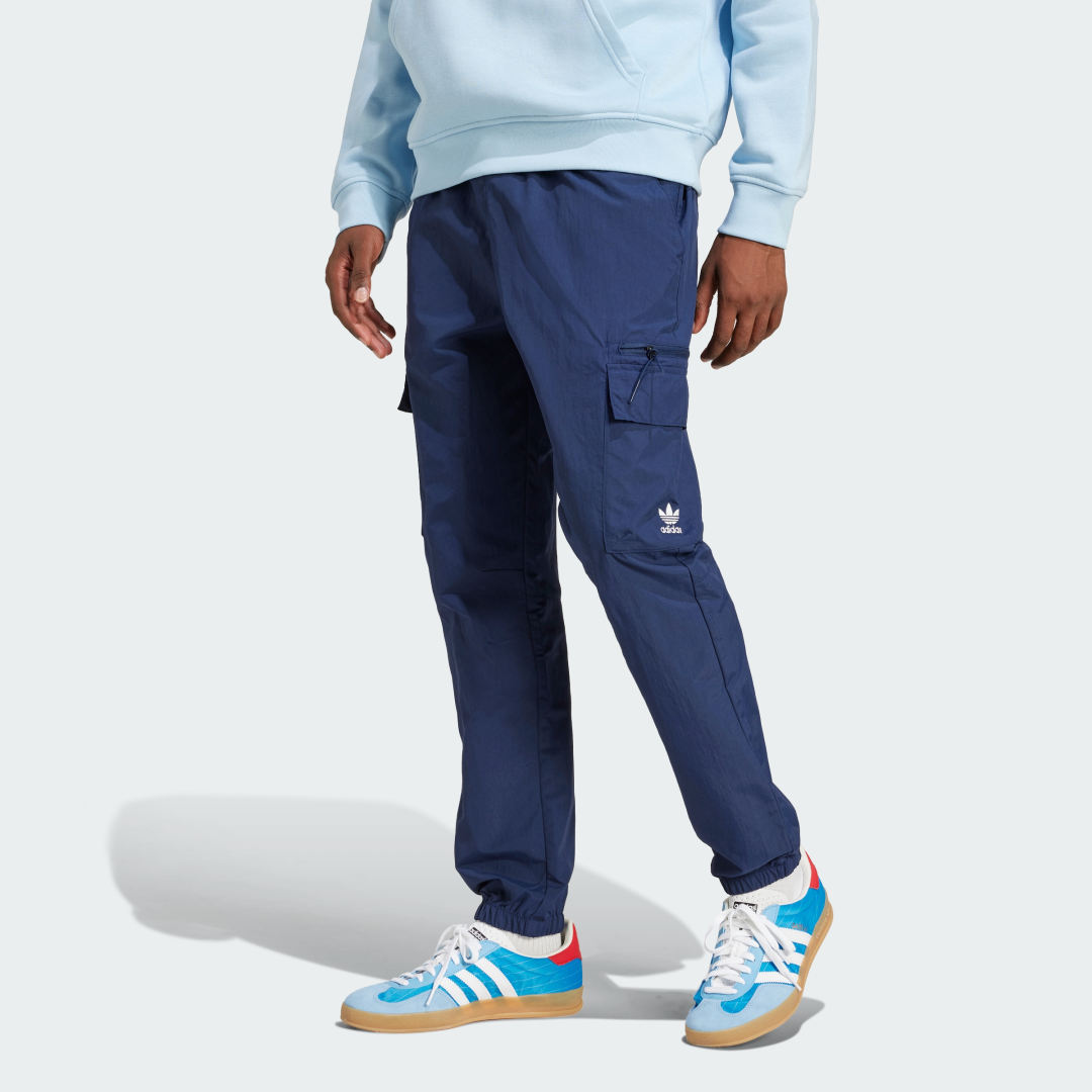 Карго панталони adidas Performance Essentials Woven Cargo Pants Синьо | JD2454, 0