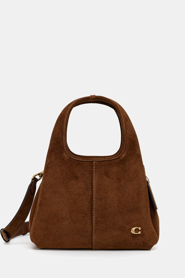 Coach Lana 23 Suede Shoulder Bag