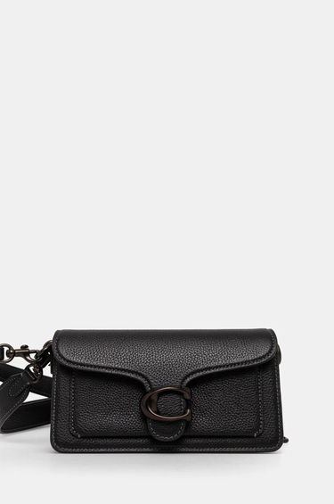 Чанта през рамо Coach Tabby Leather Shoulder Bag Черно | CY201, 0