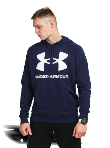 Суитчър Under Armour Big Logo Hoodie Черно | 1357093-410