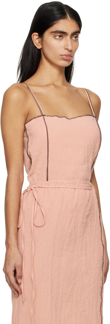 Pокля Baserange Baserange Shok Sleeveless Midi Dress Розово | TOSKS-LC-SP24, 1