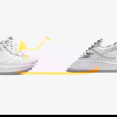 Кецове и обувки Nike Air Force 1 Low Retro "West Indies Yellow" Бяло | DX1156-101, 4