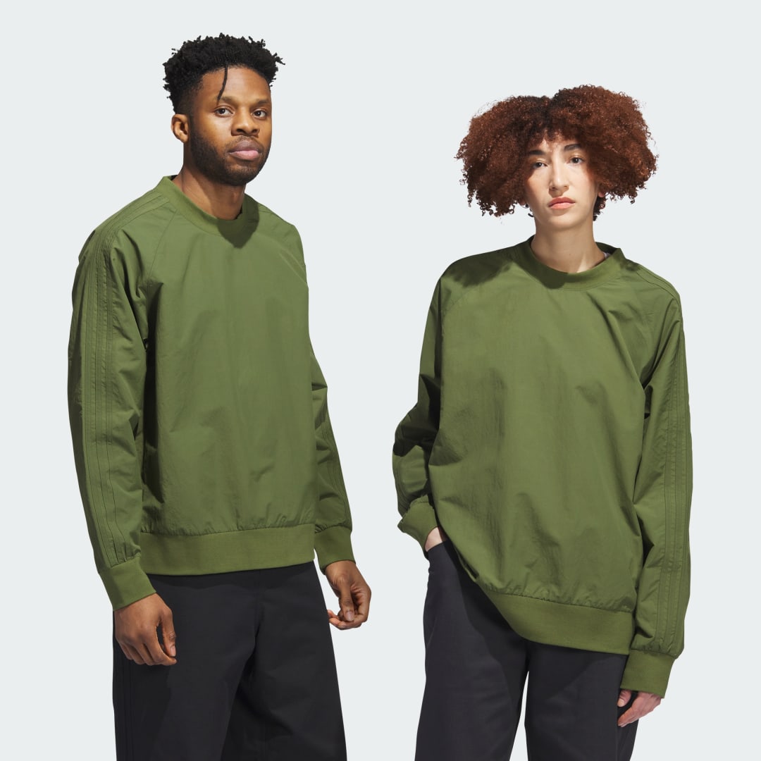 Суитчър adidas Originals Mikina Skateboarding Зелено | IJ0991, 0