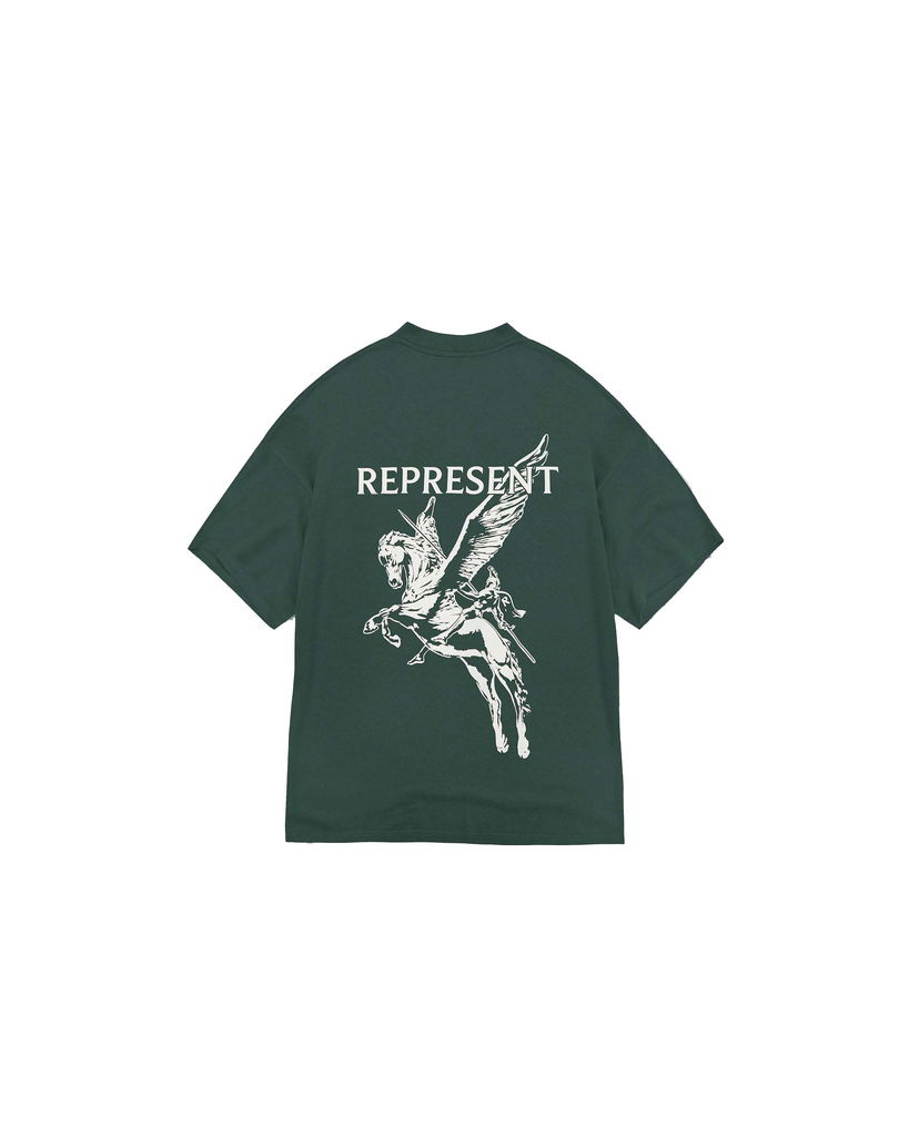 Тениска Represent Clo Represent Mascot T-Shirt Shirt Forest Green Сиво | MT4024-20