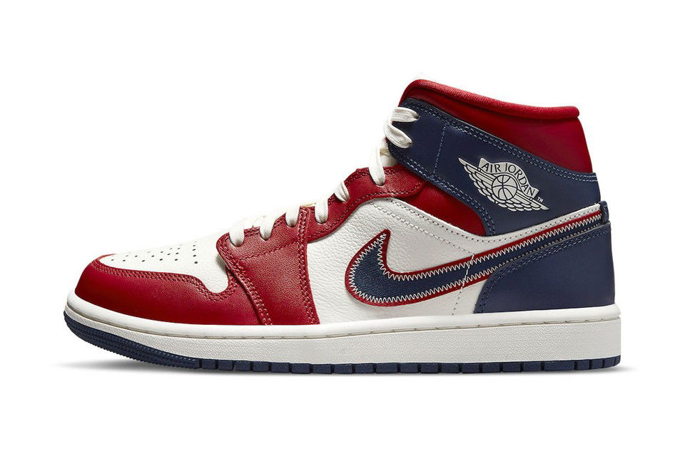 Кецове и обувки Jordan Air Jordan 1 Mid USA Многоцветен | DQ7648-600, 0