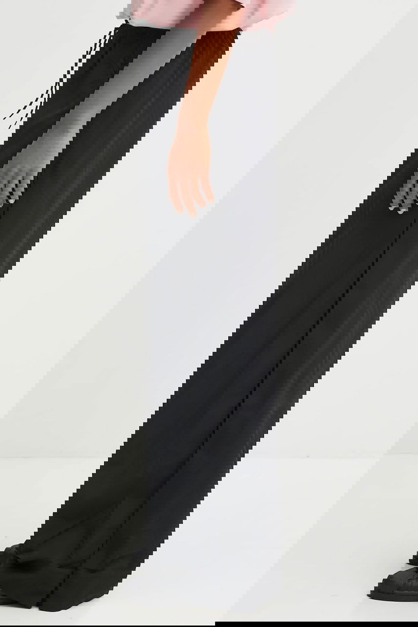 Панталони Y-3 Y-3 High-Waisted Wide-Leg Nylon Pants Черно | KC8369, 1