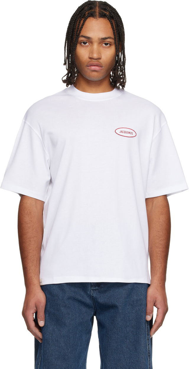 La Croisière 'The Stazione' Oversized Embroidered Logo T-shirt