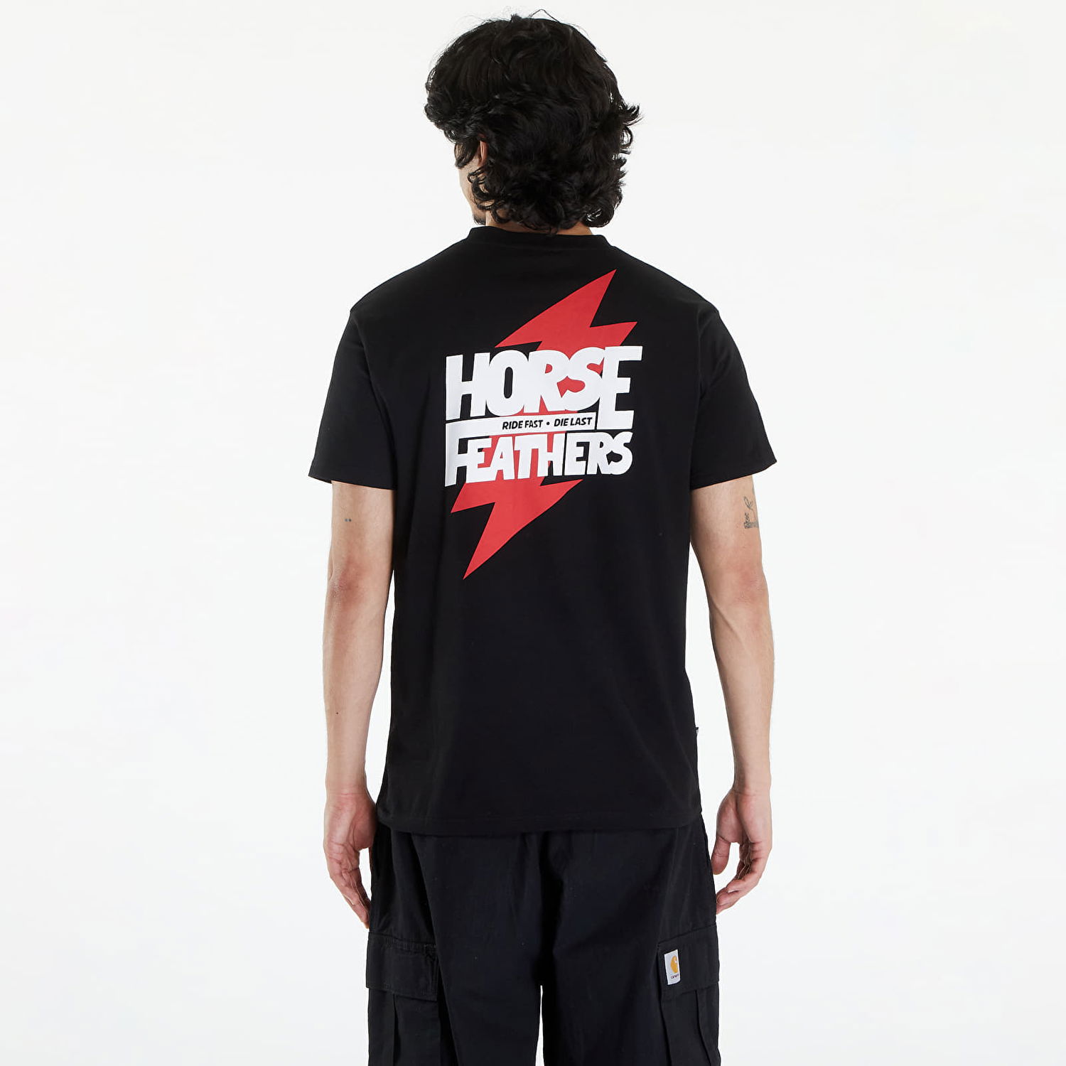 Тениска Horsefeathers Thunder II T-Shirt Black Черно | SM1343B, 1