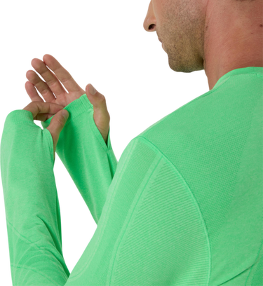 Тениска Asics Road Seamless Long Sleeve Top Зелено | 2011d356-301, 3