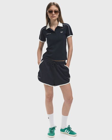 Поло тениска adidas Originals Sporty & Rich Polo Shirt Тъмно синьо | JL7198, 2