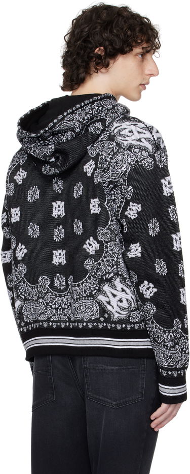 Суитчър AMIRI Bandana Hoodie Черно | AMKNHD1004, 2