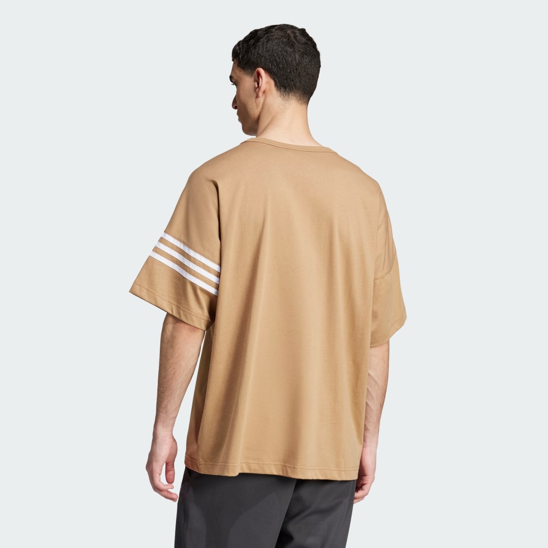 Тениска adidas Performance Neuclassics Casual T-Shirt Кафяво | JC9932, 1