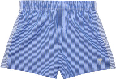 Боксерки AMI AMI de Coeur Striped Boxers Синьо | HUN009.CO0112, 0