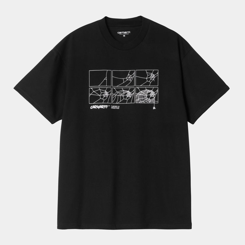 Тениска Carhartt WIP WIP Theory And Practice Graphic T-Shirt Черно | I035501_24