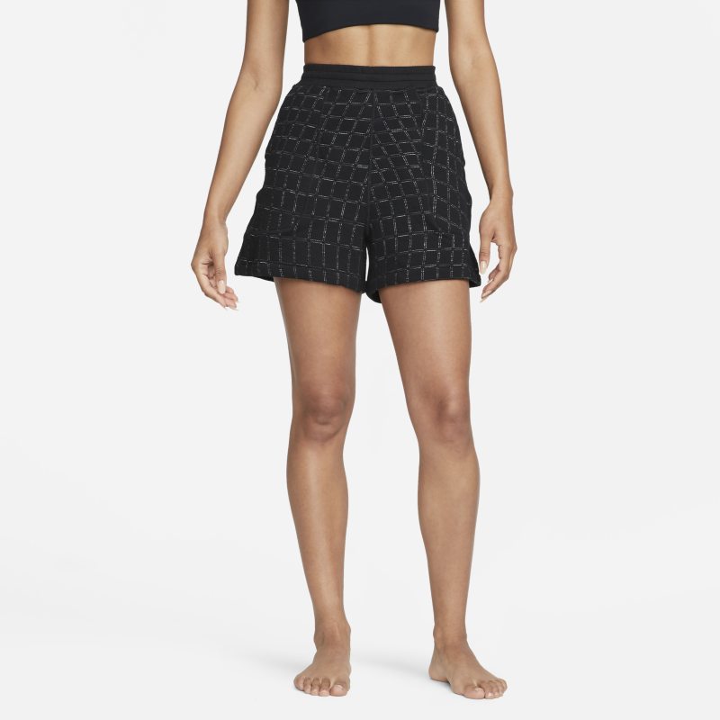 Къси панталони Nike Yoga Therma-FIT Luxe Shorts Черно | DV4320-010, 0