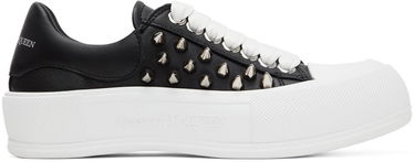 Кецове и обувки Alexander McQueen Deck Plimsoll Sneakers Черно | 708083WHT9K, 0