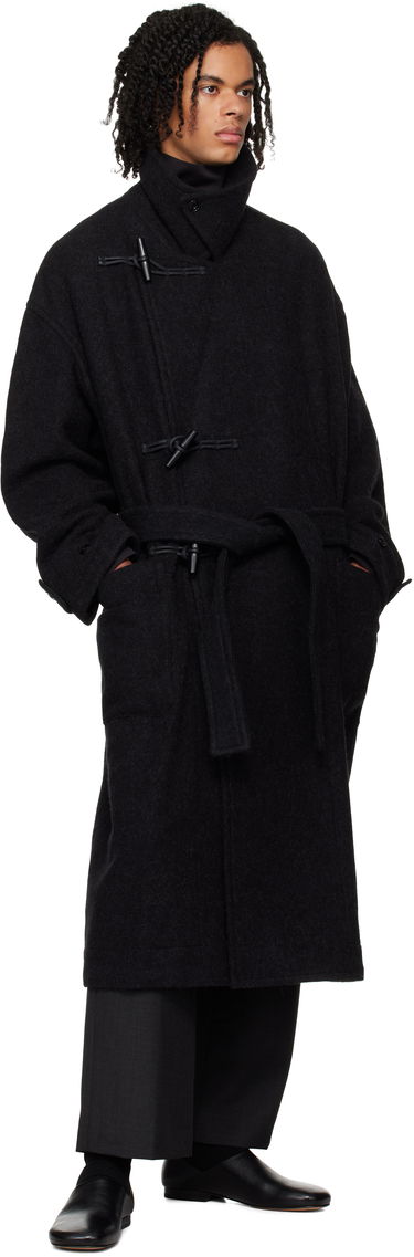 Палта LEMAIRE Duffle Overcoat Черно | CO1073 LF504, 3
