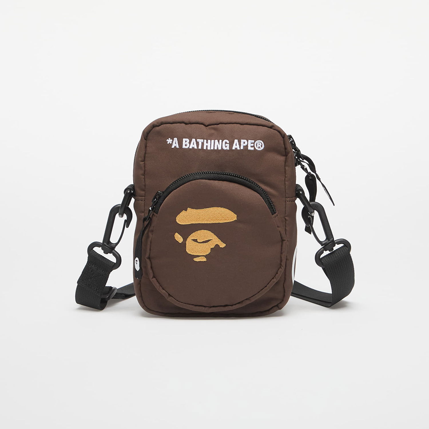 Чанта през рамо BAPE Ape Head Mini Bag Кафяво | 001SGL301006MBRW, 0
